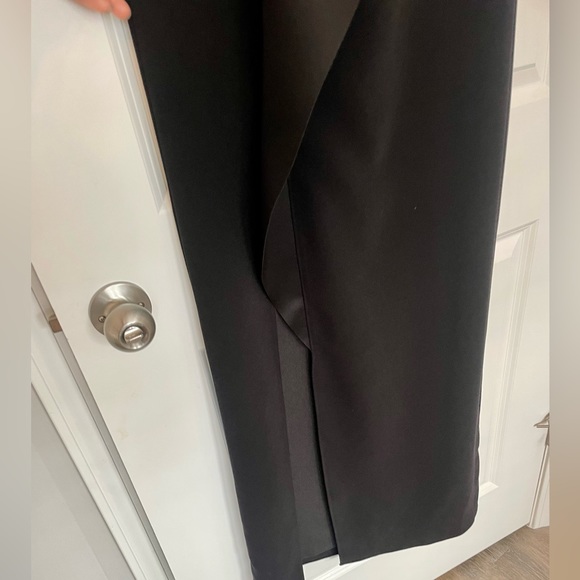 Black Floor Length Formal Maxi Dress Halston Heritage NWT - Picture 15 of 16